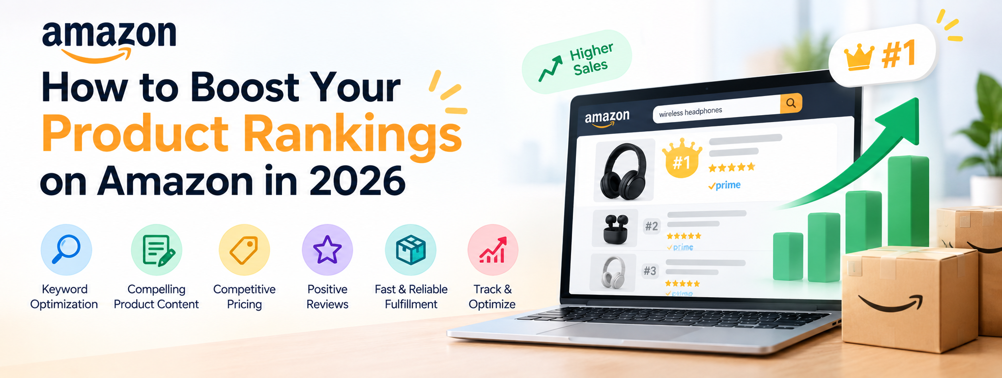 How to Boost Your Product Rankings on Amazon in 2026