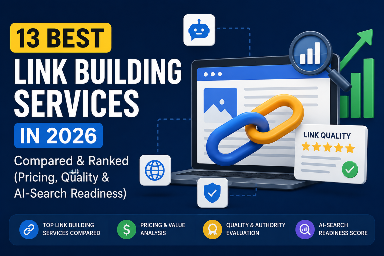 13 Best Link Building Services in 2026, Compared & Ranked (Pricing, Quality & AI-Search Readiness)