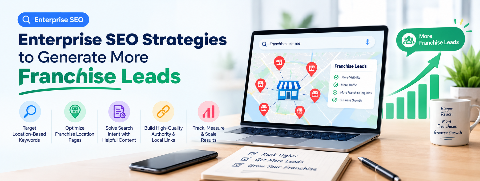 Enterprise SEO Strategies to Generate More Franchise Leads