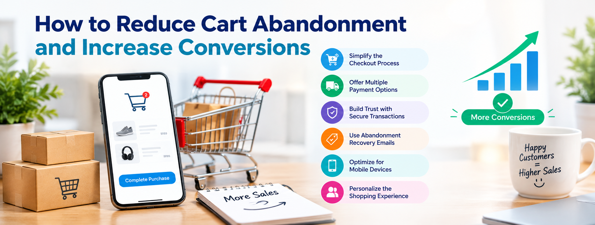 How to Reduce Cart Abandonment and Increase Conversions