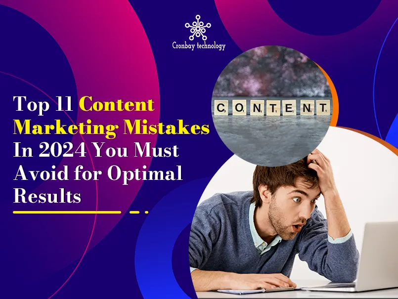 Content marketing mistakes